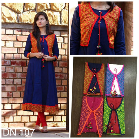 Long anarkali kurti